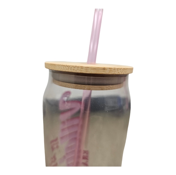 Villains Cup w. Wooden Lid & Straw "I'm in My Villian Era" graphic cup -NWT!! - Picture 4 of 6